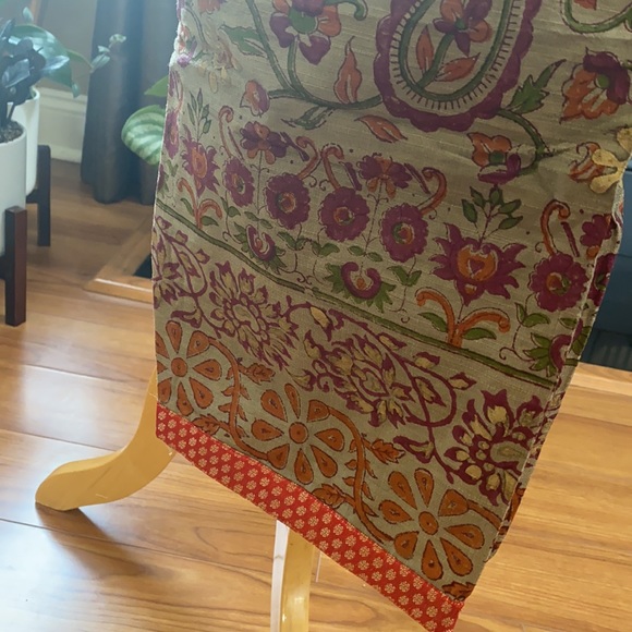 Indian Salwar kameez / shorter length Kurta multicolored NWOT Sz M - Picture 9 of 12